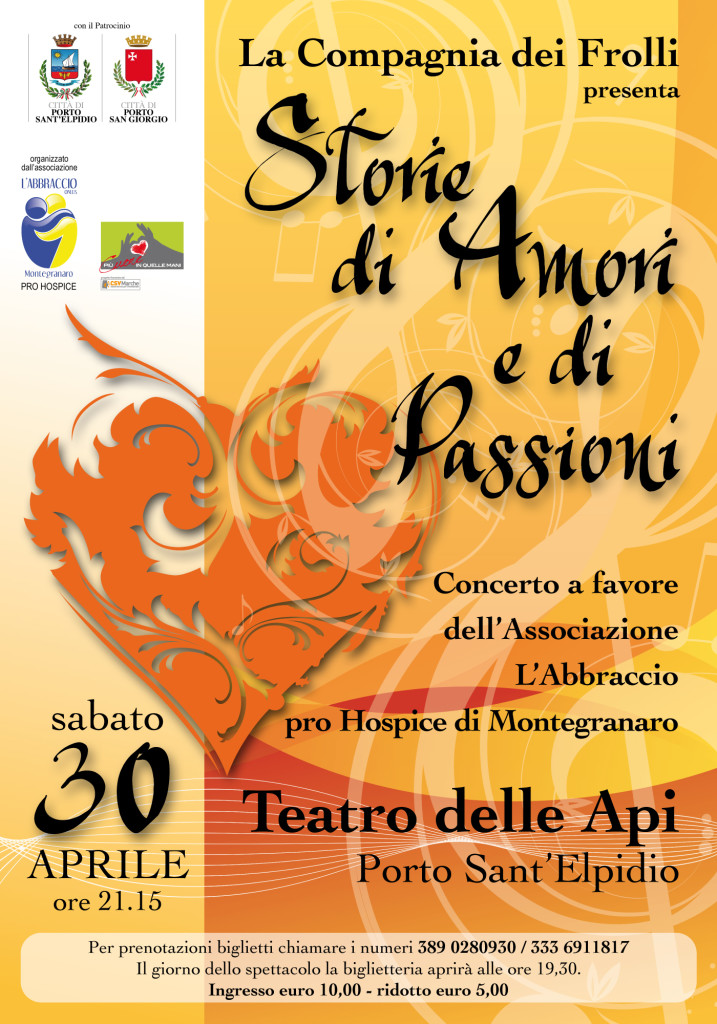 concerto spettacolo “Storie d’Amore e di Passioni”