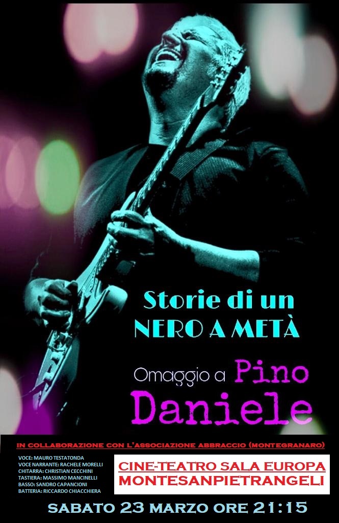 Storie di un nero a metà - Omaggio a Pino Daniele